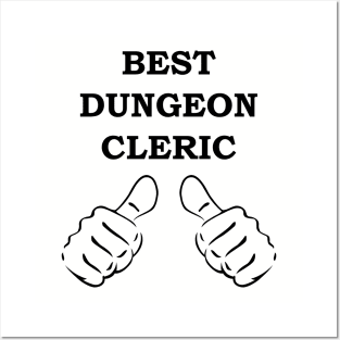 BEST CLERIC EVER Meme RPG 5E Class Posters and Art